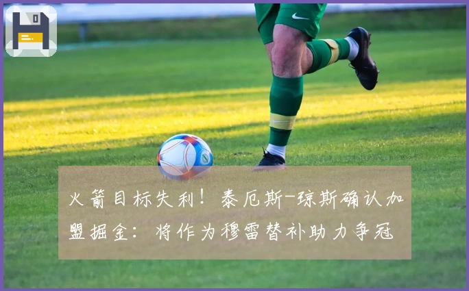 火箭目标失利！泰厄斯-琼斯确认加盟掘金：将作为穆雷替补助力争冠